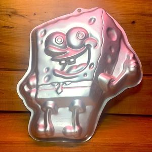 Wilton "SpongeBob Squarepants" Aluminum Cake Pan Circa 2002
